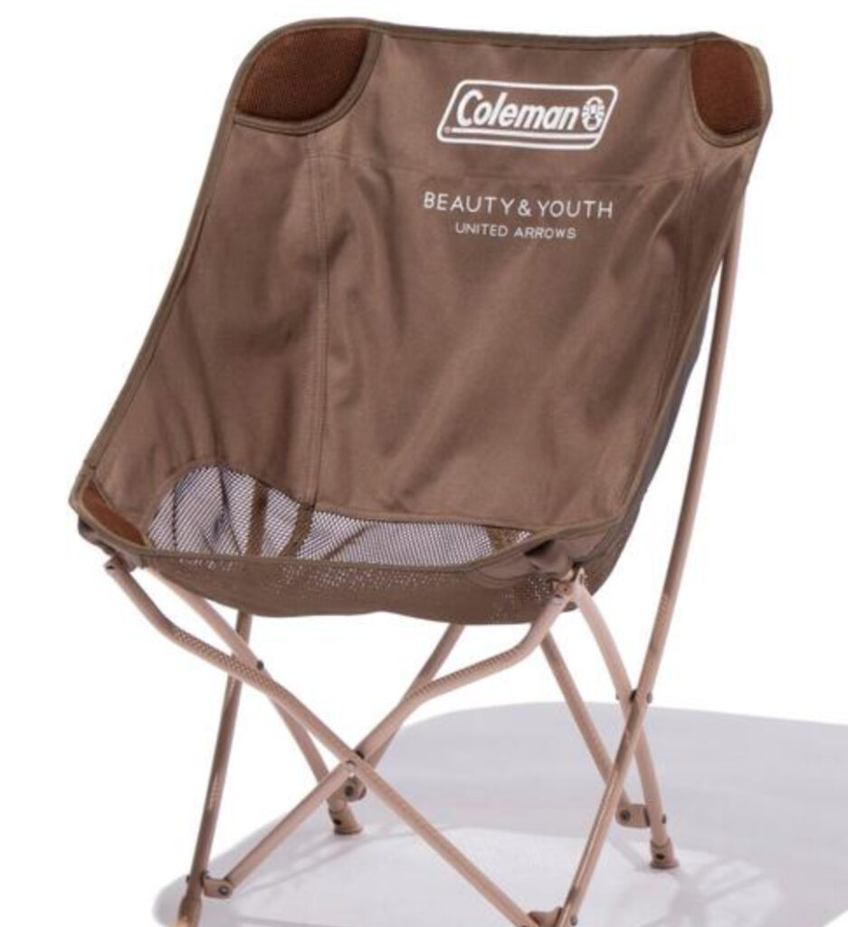 入手困難☆限定品☆コールマン×ユナイテッドアローズ ヒーリングチェア　1脚袋付き HEALING CHAIR｜Coleman BEAUTY&YOUTH 2022ユナイテッドアローズ