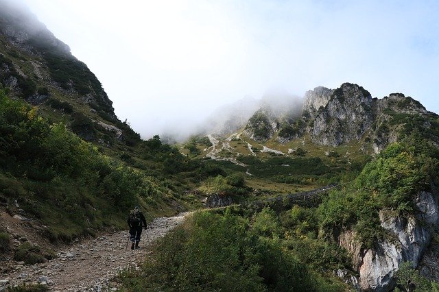 mountain climbing